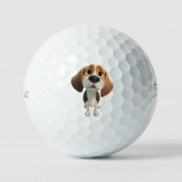 Beagle Theme Golfball