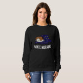 Beagle Tired  Beagle Dog I Hate Mornings Sweatshirt (Vorne ganz)