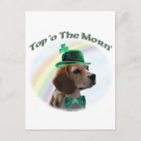 Beagle Top of the Morn'; Beagle St. Patrick's Day