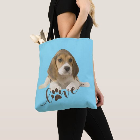 Beagle-Totbeutel Tasche (Von Nahem)