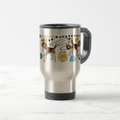 Beagle Travel Mug Cup Reisebecher (VorderseiteRechts)