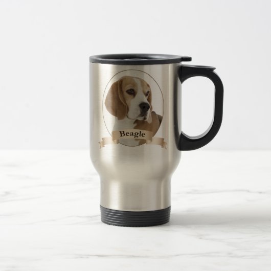 Beagle Travel Mug Reisebecher (Rechts)
