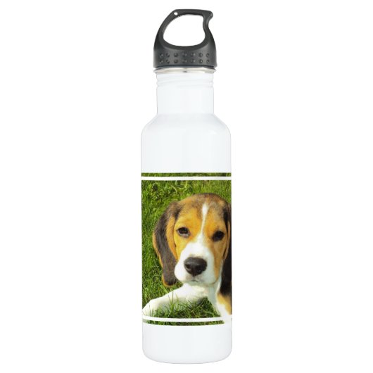 Beagle Trinkflasche (Vorderseite)