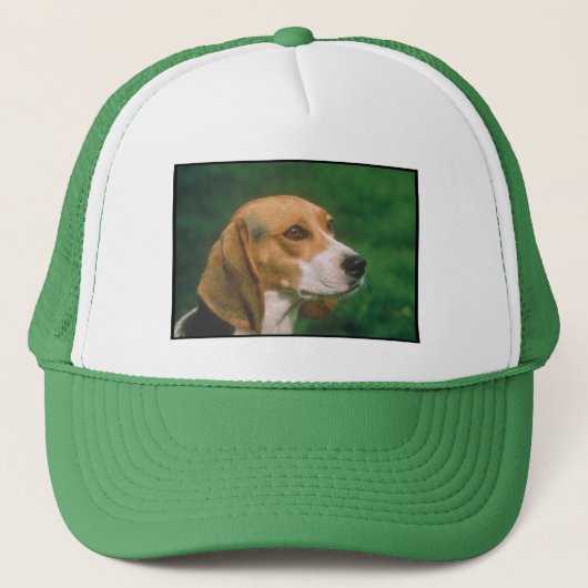 Beagle Truckerkappe (Vorderseite)