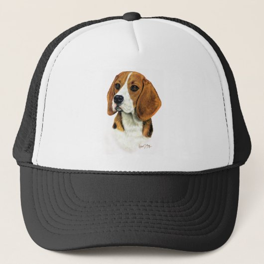 Beagle Truckerkappe (Vorderseite)