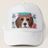 Beagle Truckerkappe (Vorderseite)