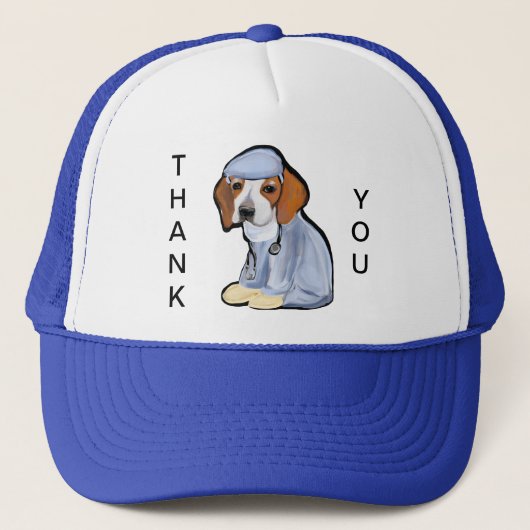 Beagle Truckerkappe (Vorderseite)