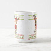 Beagle Ugly Christmas Lights Kaffeetasse (Mittel)