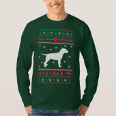 Beagle Ugly Christmas Sweater T-Shirt (Vorderseite)