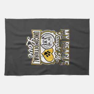 Beagle Unbedingte Liebe Hundebesitzer Geschirrtuch
