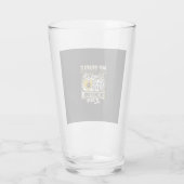 Beagle Unbedingte Liebe Hundebesitzer Glas (Rückseite)