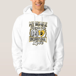 Beagle Unbedingte Liebe Hundebesitzer Hoodie