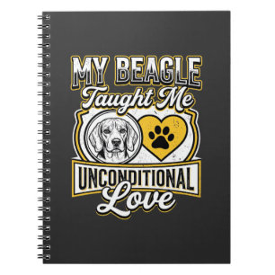 Beagle Unbedingte Liebe Hundebesitzer Notizblock