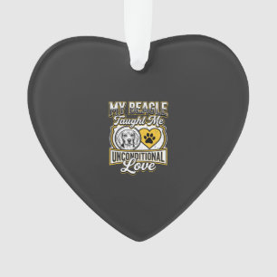 Beagle Unbedingte Liebe Hundebesitzer Ornament