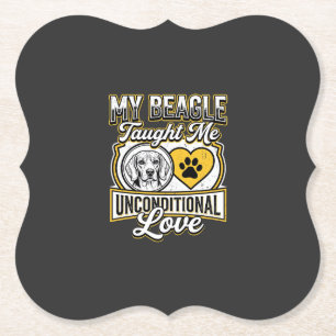 Beagle Unbedingte Liebe Hundebesitzer Untersetzer
