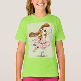 Beagle und Ballett von Natasha Us T-Shirt