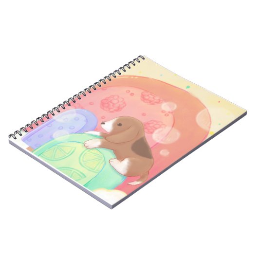 Beagle und Popsicles Notizblock (Linke Seite)