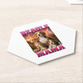Beagle Untersetzer (angewinkelt)