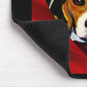 Beagle Valentine Geschenke Mousepad (Ecke)
