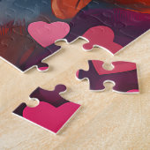 Beagle Valentinstag Puzzle (Seite)