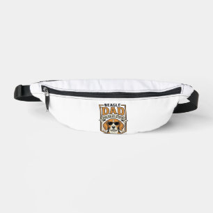 Beagle-Vater, angetrieben von Kaffee und Hundehaar Bauchtasche