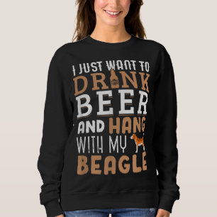 Beagle Vater Der sonnige Vater-Tag Hund Lover Gesc Sweatshirt