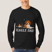 Beagle Vater Dog T-Shirt Beagle (Vorderseite)