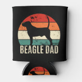 Beagle Vater Dosenkühler (Vorderseite)