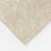 Beagle Vater Fleecedecke (Ecke)