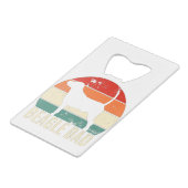 Beagle Vater Geldbeutel Flaschenöffner (Rückseite Schrägansicht)