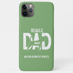 Beagle-Vater Hundepapa Geschenk Case-Mate iPhone Hülle