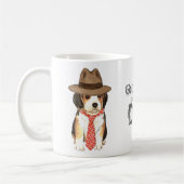 Beagle-Vater Kaffeetasse (Links)