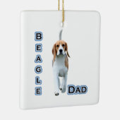 Beagle Vater Keramikornament (Rechts)