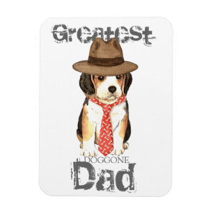 Beagle Vater Magnet