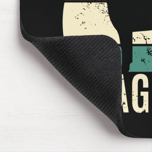 Beagle Vater Mousepad (Ecke)