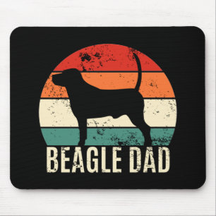 Beagle Vater Mousepad