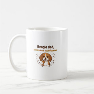 Beagle-Vater — Professioneller Leckerli-Austeiler Kaffeetasse