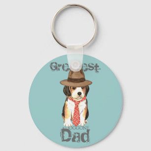 Beagle Vater Schlüsselanhänger