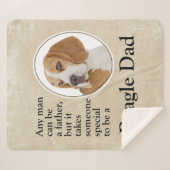 Beagle Vater Sherpadecke (Vorderseite (Horizontal))