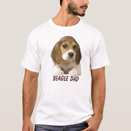 Beagle-Vater-T - Shirt (Vorderseite)