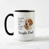Beagle Vater Tasse (Links)