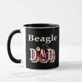 Beagle Vater Tasse (Links)