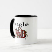 Beagle Vater Tasse (Vorderseite Links)