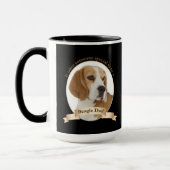 Beagle-Vater-Tasse Tasse (Links)
