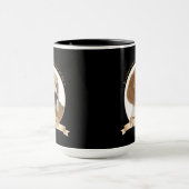 Beagle-Vater-Tasse Tasse (Zentrum)