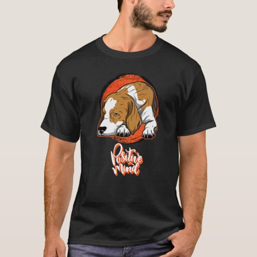 Beagle Vintag T-Shirt (Vorderseite)
