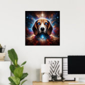 Beagle Vision Poster (Heimbüro)