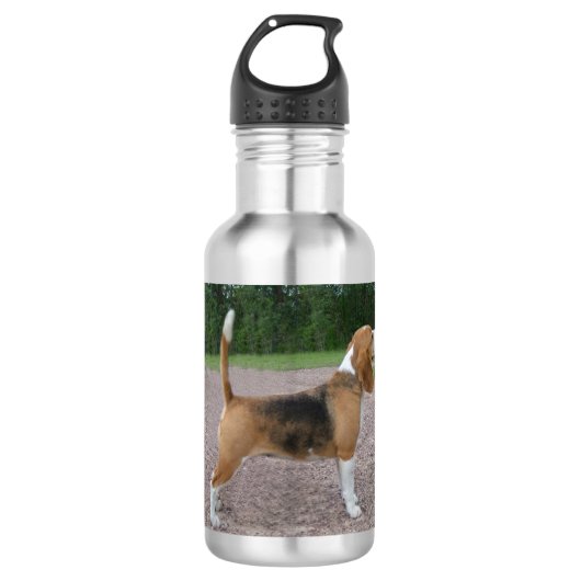 Beagle voll 2.png trinkflasche (Vorderseite)