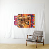 Beagle   wandteppich (Beispiel (Horizontal))