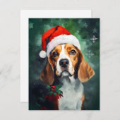 Beagle Weihnachten (Vorne/Hinten)